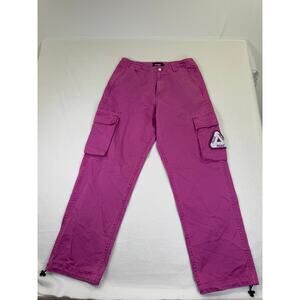 Palace Skateboards Garment Dyed Cargo Trouser Pink Size L